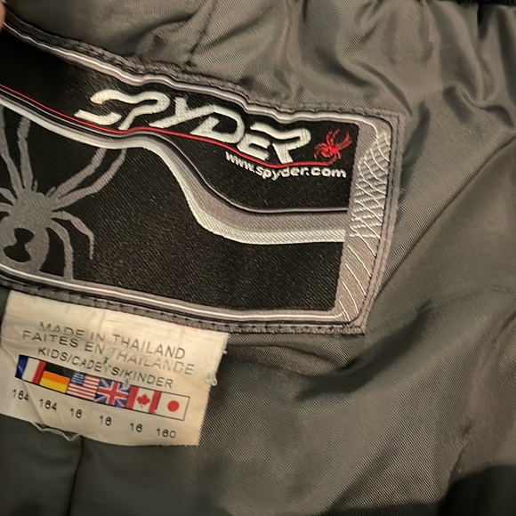 Boy’s Spyder snow insulated pants - Picture 5 of 8